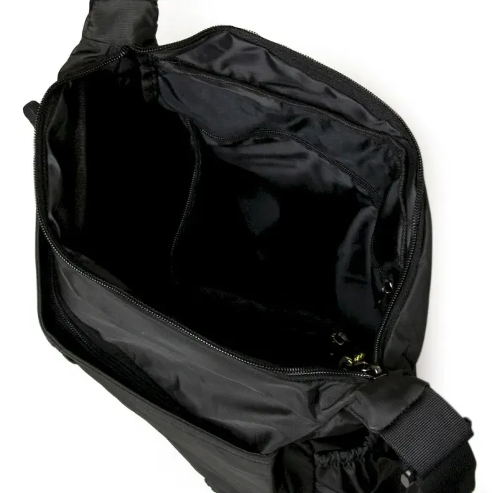 Сумка Мужская На Плечо нейлон Lanpad 8652 black почтальон