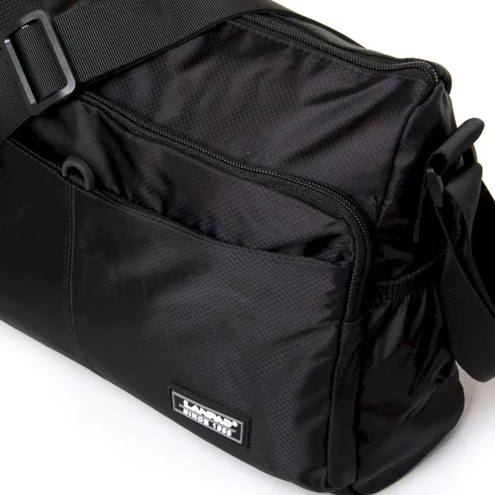 Сумка Чоловіча На Плечо нейлон Lanpad 8639 black листоноша