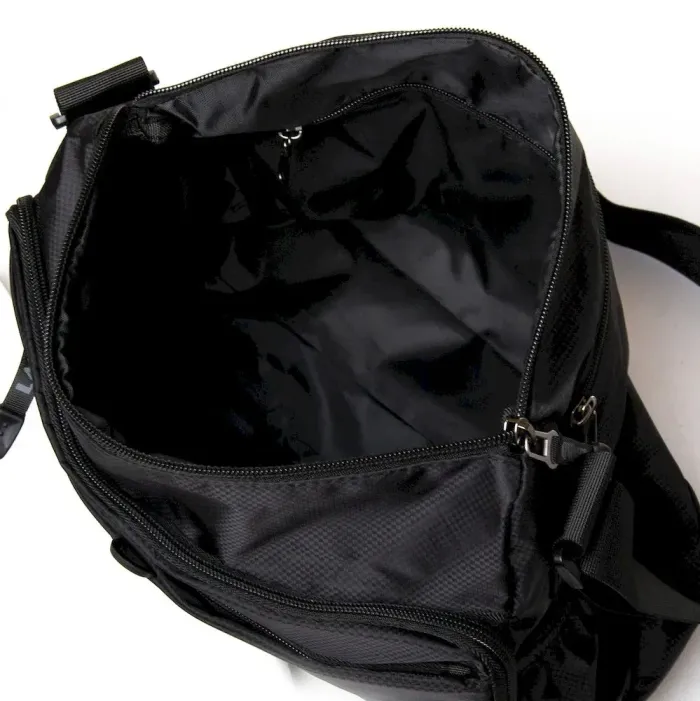 Сумка Чоловіча На Плечо нейлон Lanpad 8639 black листоноша