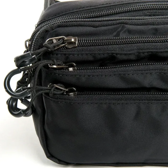 Сумка на пояс нейлон Lanpad 4099 black