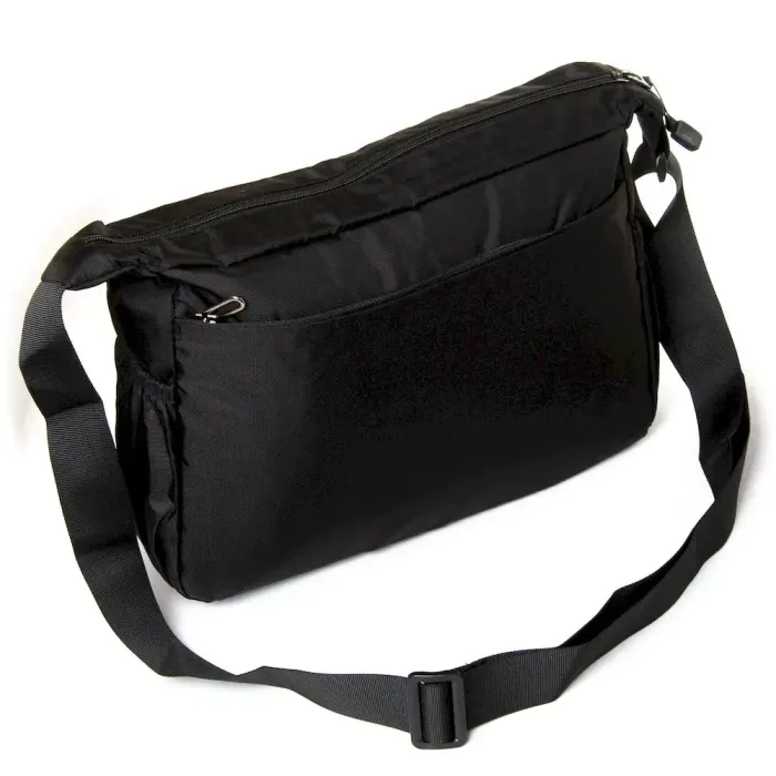 Сумка Чоловіча На Плечо нейлон Lanpad 8644 black листоноша