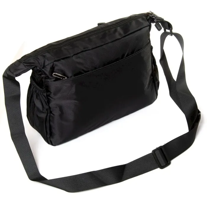 Сумка Мужская На Плечо нейлон Lanpad 8620 black почтальон