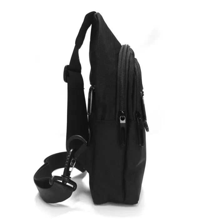 Сумка Мужская На Плечо нейлон Lanpad 82076 black