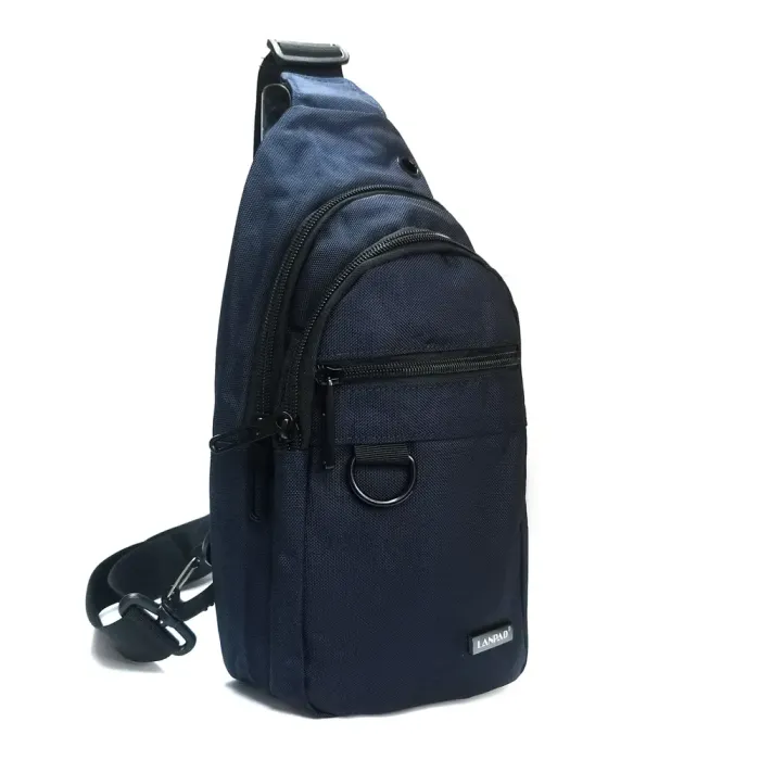 Сумка Мужская На Плечо нейлон Lanpad 82076 blue