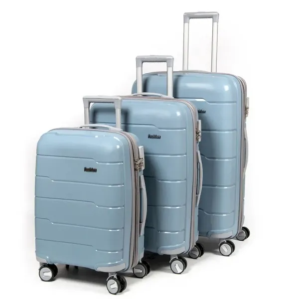 Дорожня Валіза 31 ABS-пластик FASHION PP-1 810 grey-blue