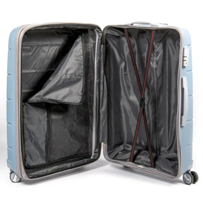 Дорожня Валіза 31 ABS-пластик FASHION PP-1 810 grey-blue