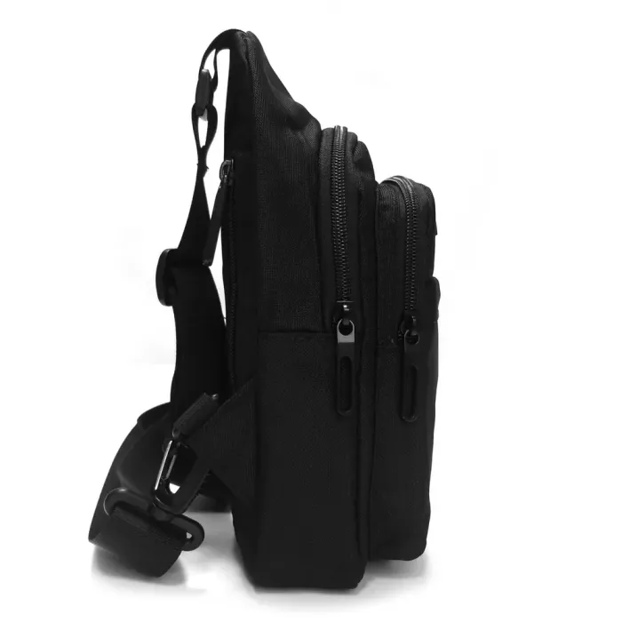 Сумка Мужская На Плечо нейлон Lanpad 35001 black