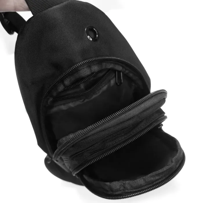 Сумка Мужская На Плечо нейлон Lanpad 35001 black