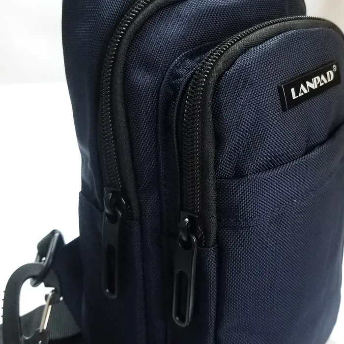 Сумка Мужская На Плечо нейлон Lanpad 35001 blue