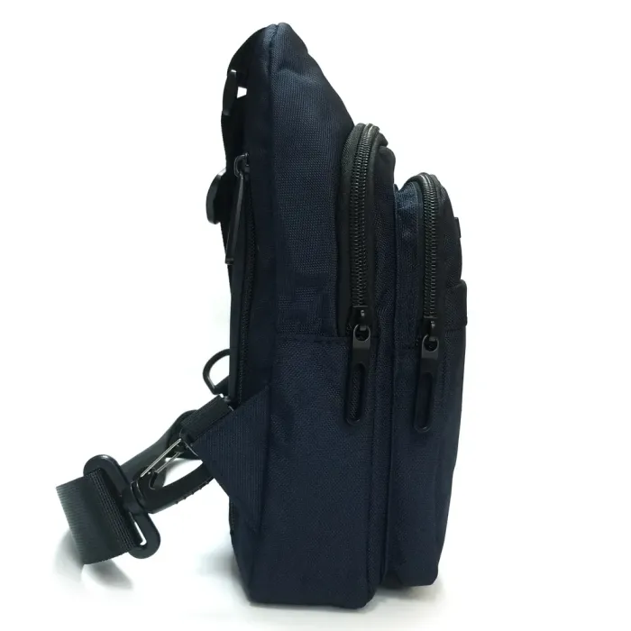 Сумка Мужская На Плечо нейлон Lanpad 35001 blue