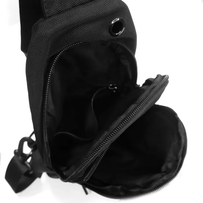 Сумка Мужская На Плечо нейлон Lanpad 83029 black