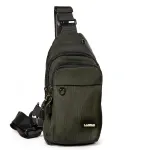 Сумка чоловіча на плече нейлон Lanpad 6034 green