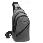 Сумка Мужская На Плечо нейлон Lanpad 82084 gray