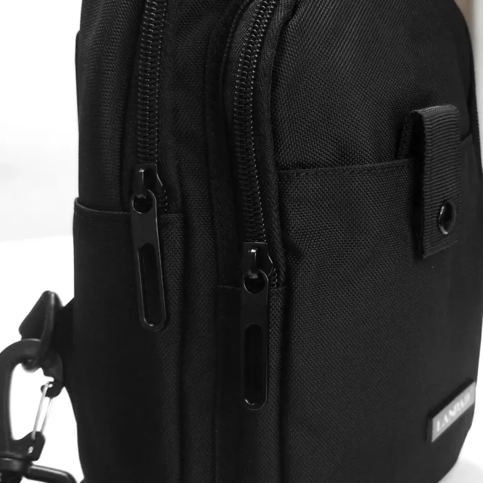 Сумка Мужская На Плечо нейлон Lanpad 63745 black