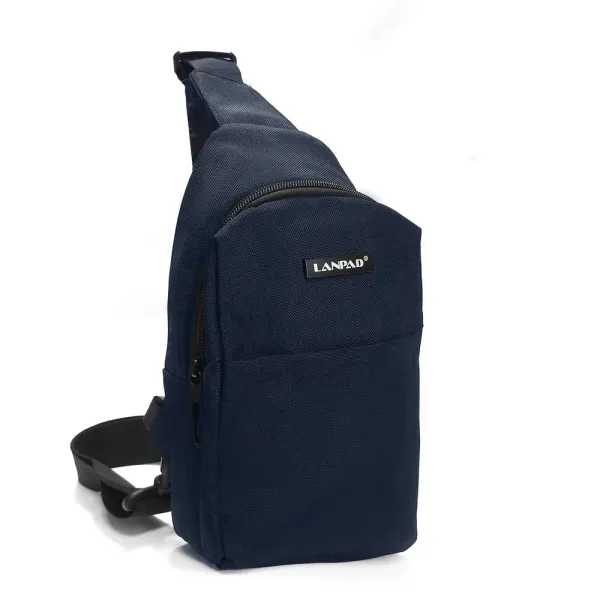 Сумка Мужская На Плечо нейлон Lanpad 3072 blue