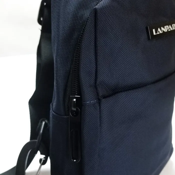 Сумка Мужская На Плечо нейлон Lanpad 3072 blue