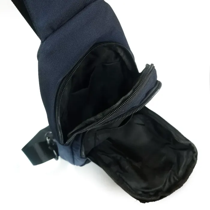 Сумка Мужская На Плечо нейлон Lanpad 80002 blue