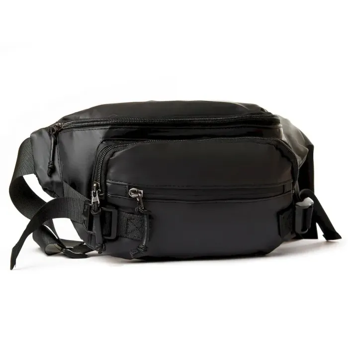 Сумка Мужская На пояс нейлон Lanpad 61010 black