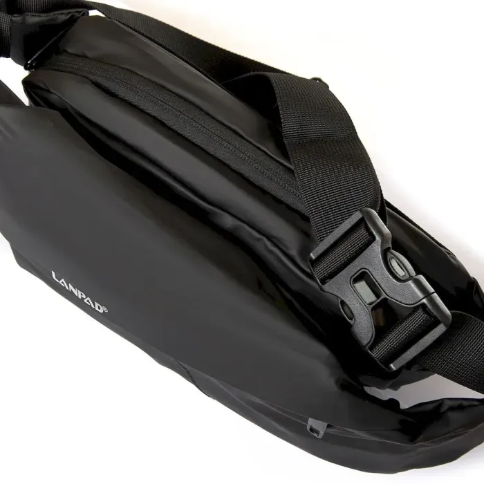 Сумка Мужская На пояс нейлон Lanpad 6020 black