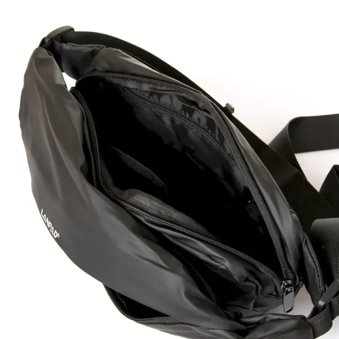 Сумка Мужская На пояс нейлон Lanpad 6020 black