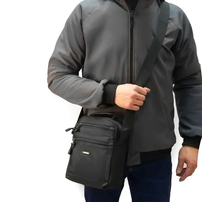 Сумка Мужская Планшет нейлон Lanpad 53261 black