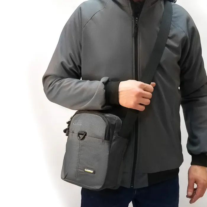 Сумка Мужская Планшет нейлон Lanpad 65350 grey