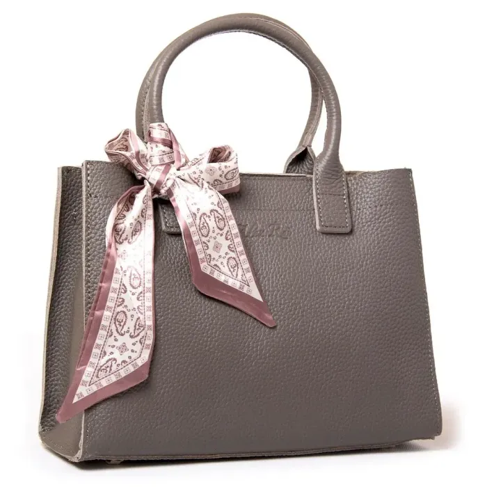 Сумка Класична шкіра ALEX RAI 1556 grey