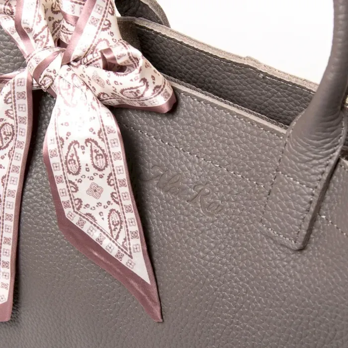 Сумка Класична шкіра ALEX RAI 1556 grey