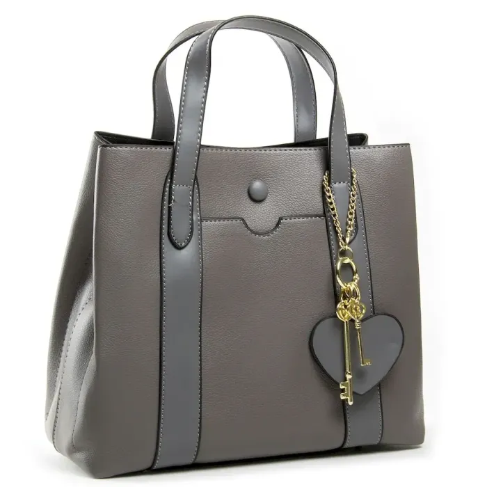 Сумка Женская Классическая иск-кожа FASHION 04-02 6126 grey