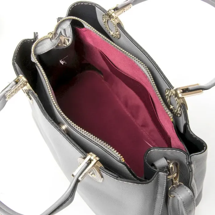 Сумка Женская Классическая иск-кожа FASHION 04-02 6128 grey
