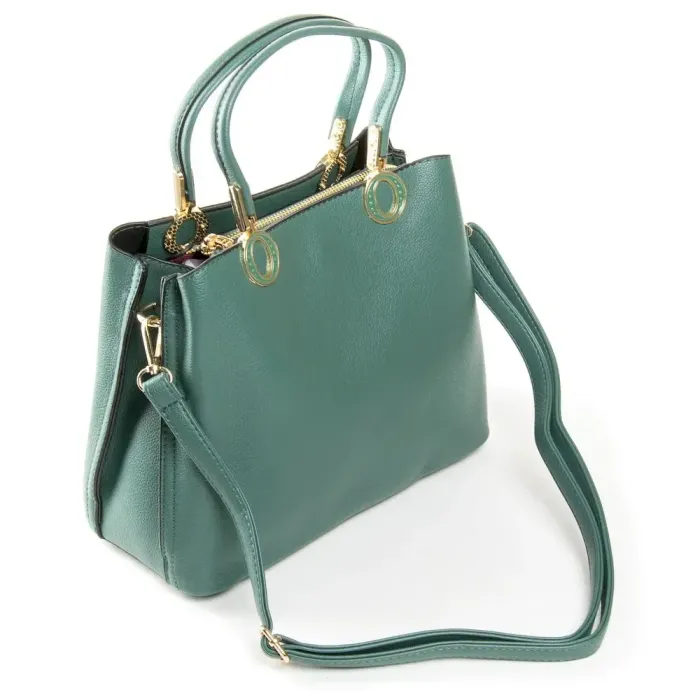 Сумка Женская Классическая иск-кожа FASHION 04-02 6128 green