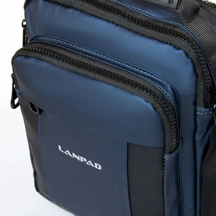 Сумка Мужская Планшет нейлон Lanpad 3778 blue