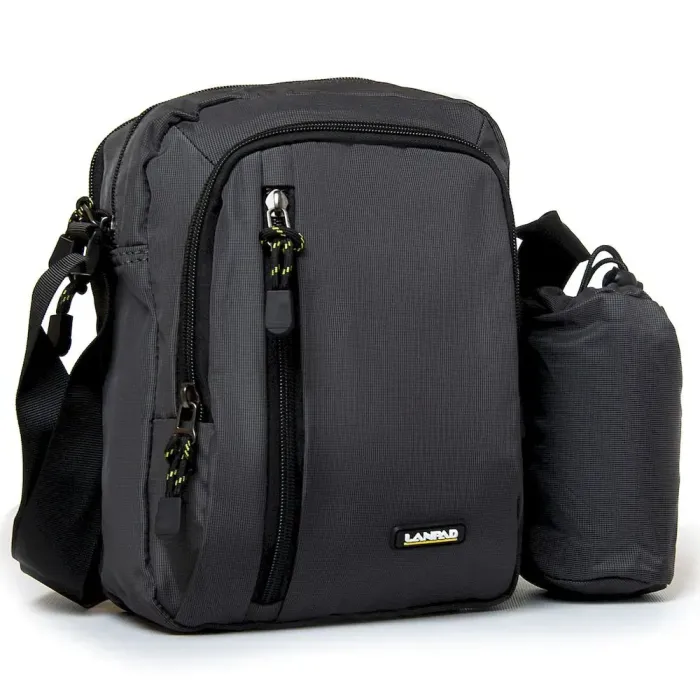 Сумка Мужская Планшет нейлон Lanpad 63741 grey