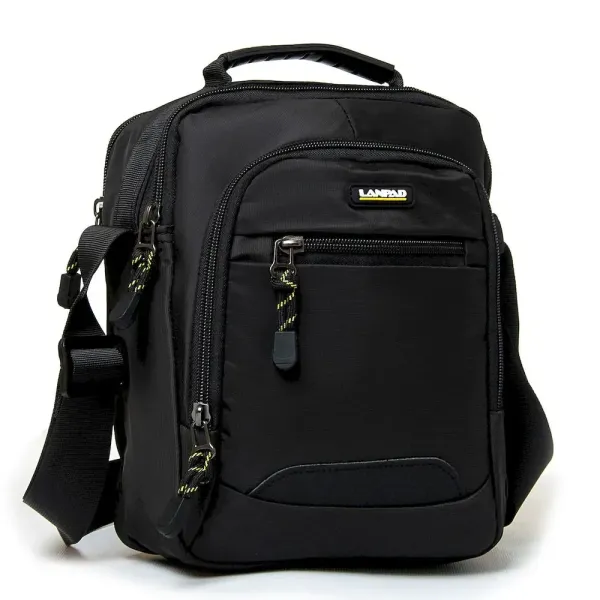 Сумка чоловіча Планшет нейлон Lanpad 65352 black
