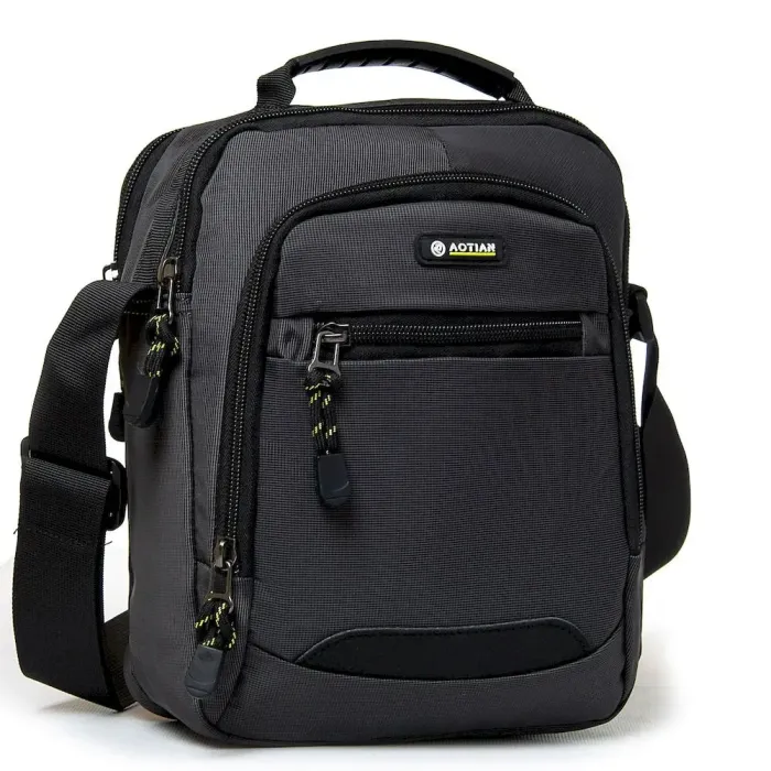 Сумка Мужская Планшет нейлон Lanpad 65352 grey