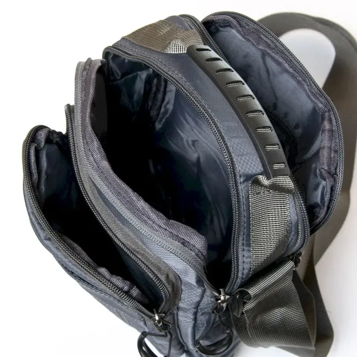 Сумка Мужская Планшет нейлон Lanpad 7667 grey