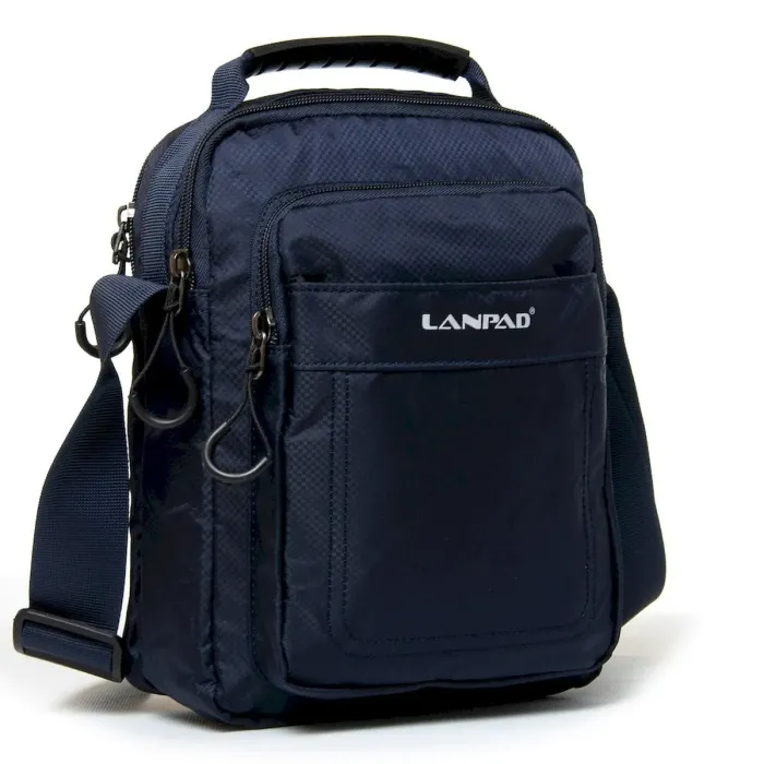 Сумка Мужская Планшет нейлон Lanpad 7667 blue