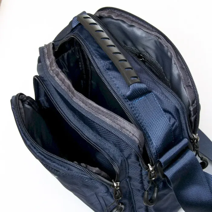 Сумка Мужская Планшет нейлон Lanpad 7667 blue