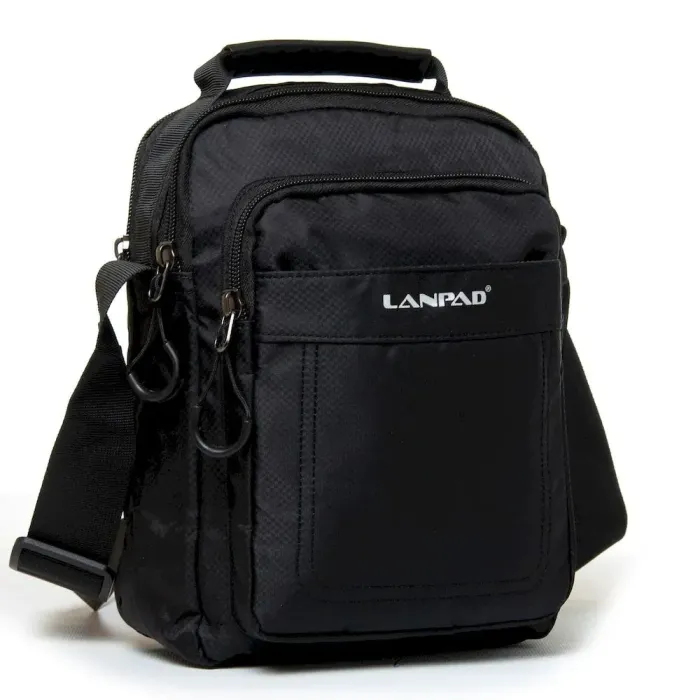 Сумка Мужская Планшет нейлон Lanpad 7667 black