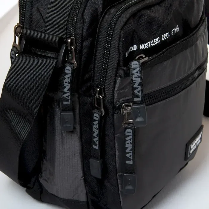 Сумка Мужская Планшет нейлон Lanpad 8651 grey