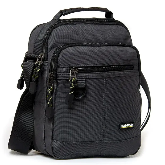 Сумка Мужская Планшет нейлон Lanpad 83018 grey