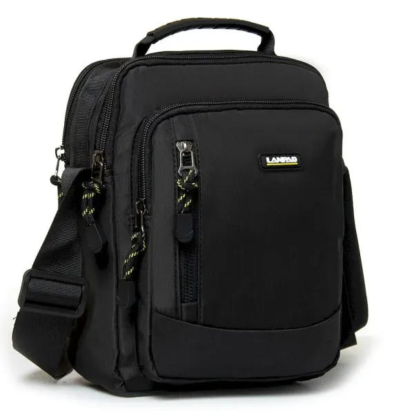Сумка чоловіча Планшет нейлон Lanpad 82058 black