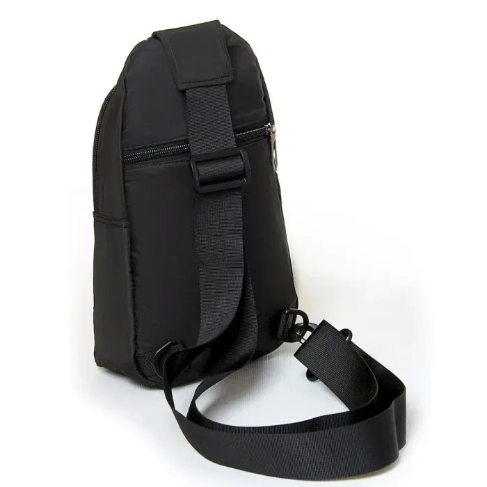 Сумка Мужская На Плечо нейлон Lanpad 83019 black