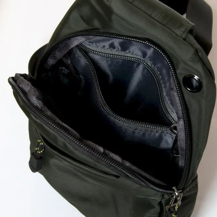 Сумка Мужская На Плечо нейлон Lanpad 83019 green