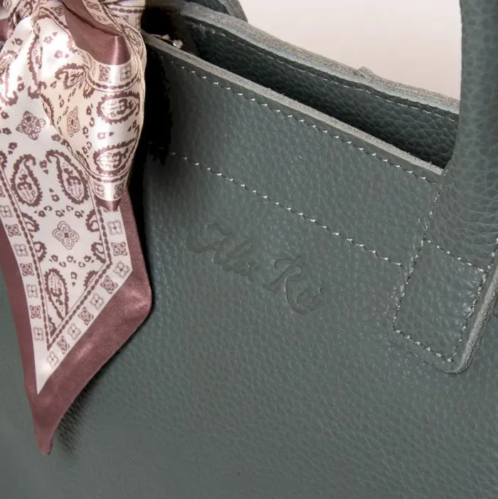 Сумка Класична шкіра ALEX RAI 1556 green