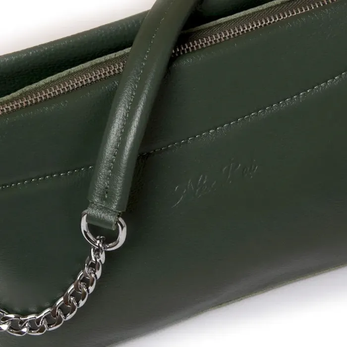 Сумка Женская Классическая кожа ALEX RAI 3013 green