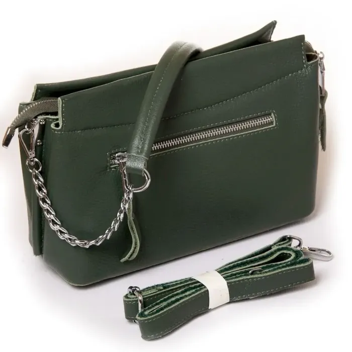 Сумка Женская Классическая кожа ALEX RAI 3013 green