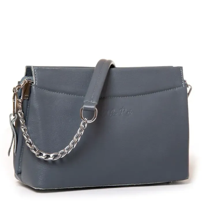 Сумка Жіноча Класична шкіра ALEX RAI 3013 blue