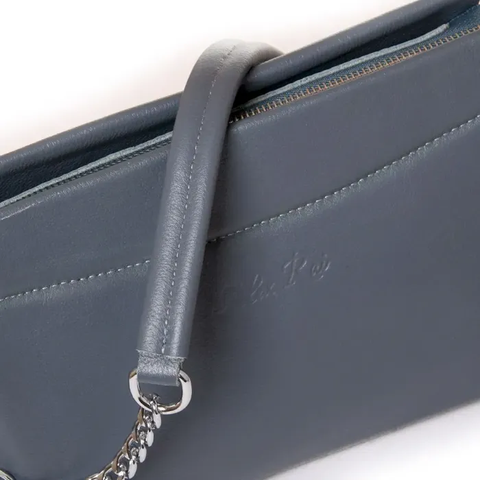 Сумка Жіноча Класична шкіра ALEX RAI 3013 blue