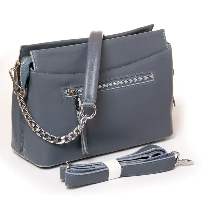 Сумка Жіноча Класична шкіра ALEX RAI 3013 blue